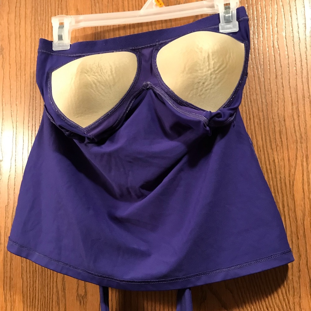 Purple Tankini Top - Picture 6 of 7